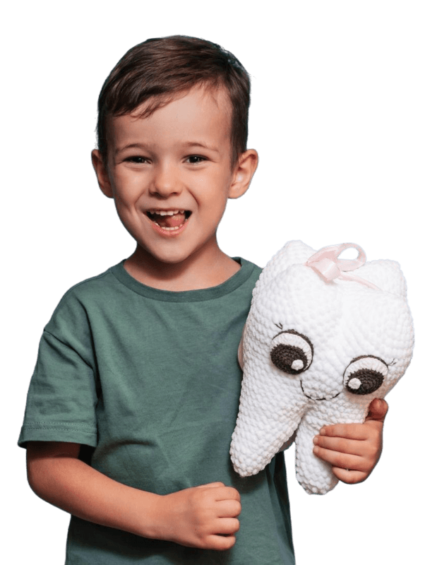 Smiling Boy With Healthy Teeth